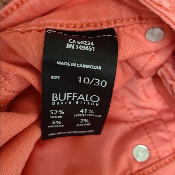 Buffalo David Bitton Coral Stretch Jeans size 10 - Picture 8 of 8